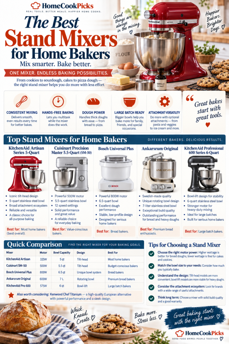 Best Stand Mixers for Home Bakers
