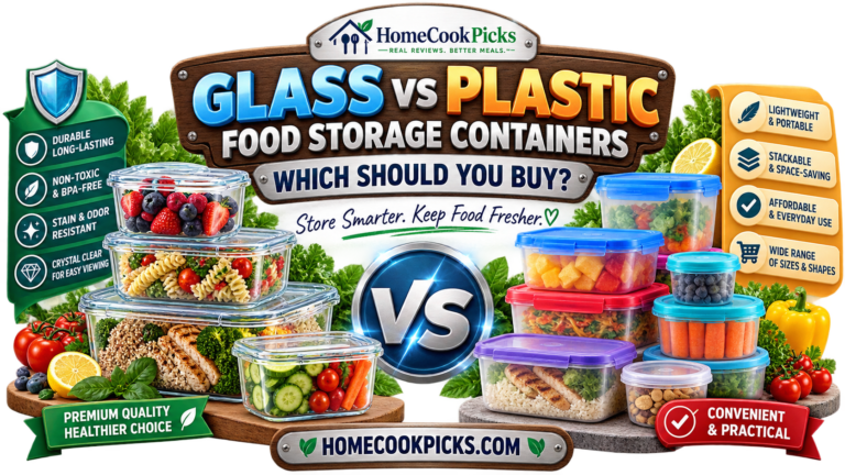 Glass vs Plastic Food Storage Containers: Which Should You Buy?