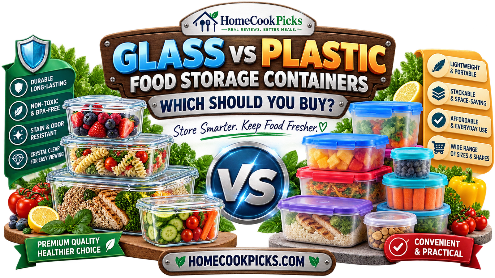 Glass vs Plastic Food Storage Containers: Which Should You Buy? — featured guide image