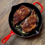 Cast Iron Skillet Steak with Garlic Herb Butter