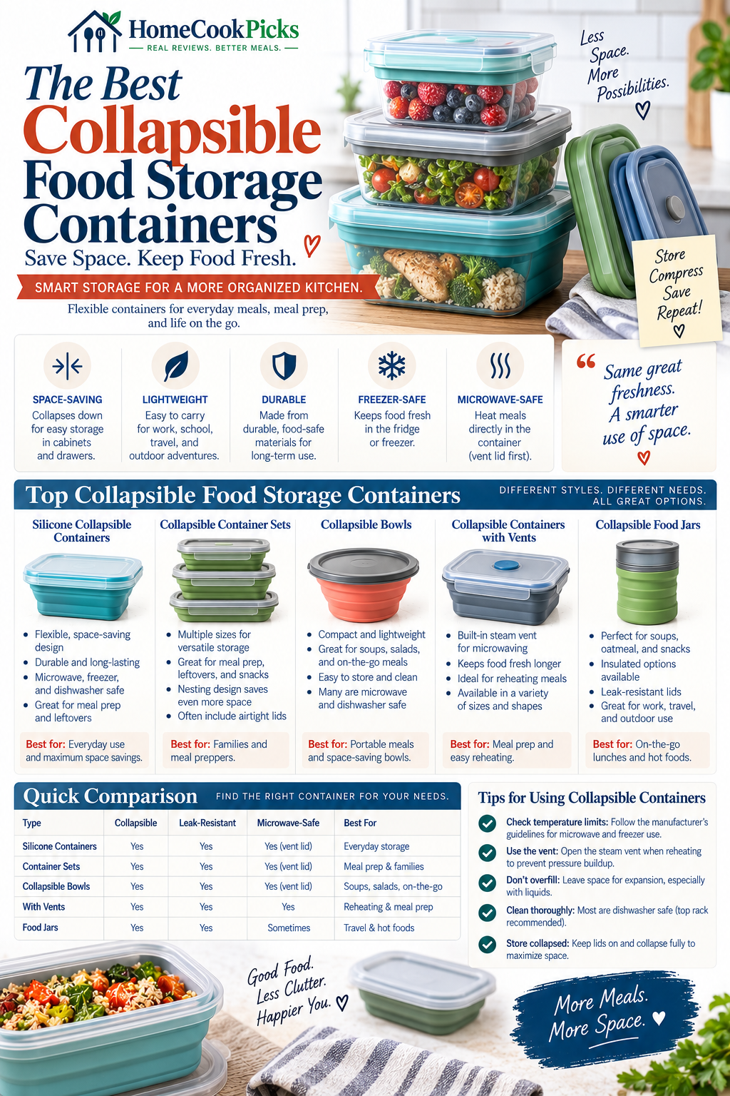 Best Collapsible Food Storage Containers — featured guide image