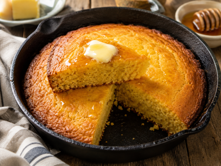 Classic Cast Iron Skillet Cornbread