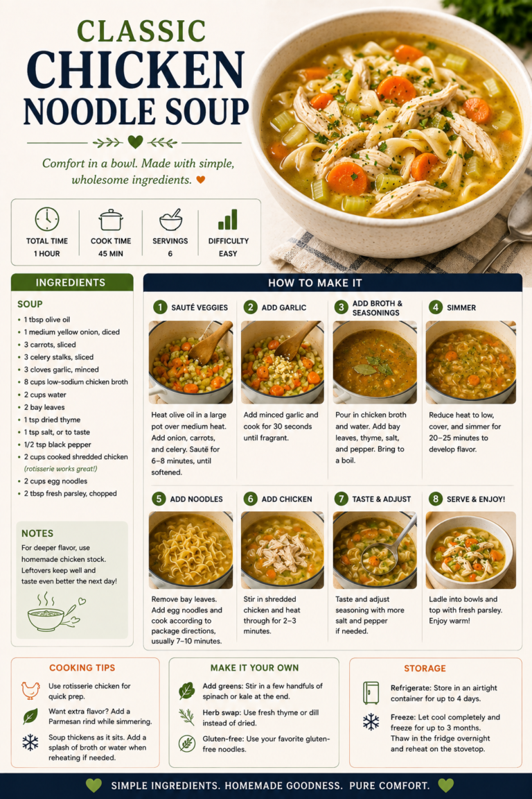 Classic Chicken Noodle Soup