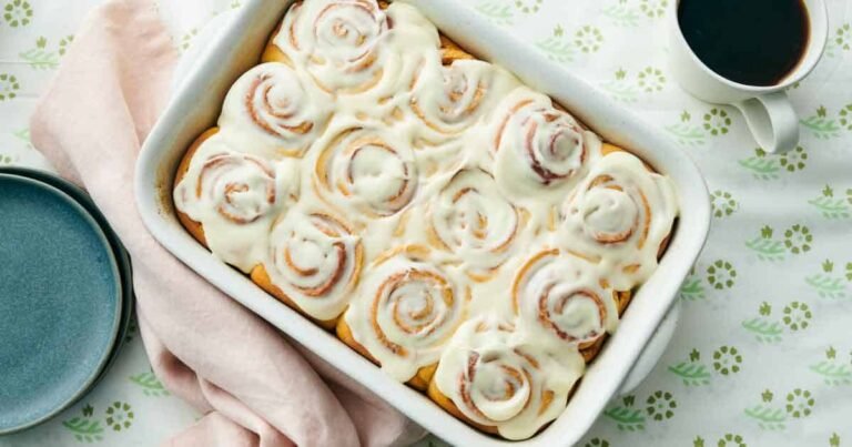 Stand Mixer Cinnamon Rolls with Cream Cheese Frosting