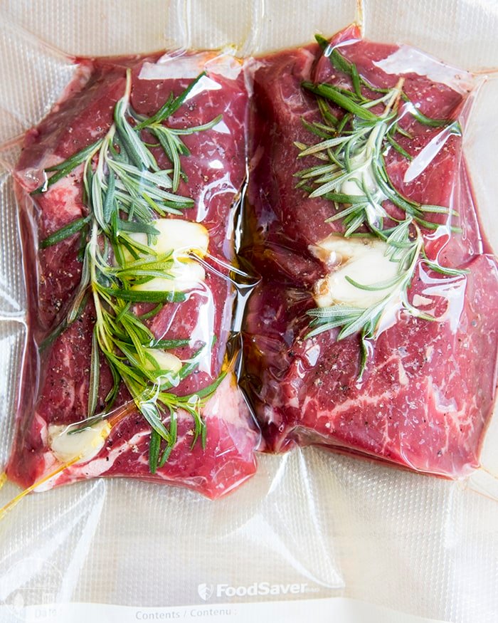 Vacuum Sealed Marinated Steaks