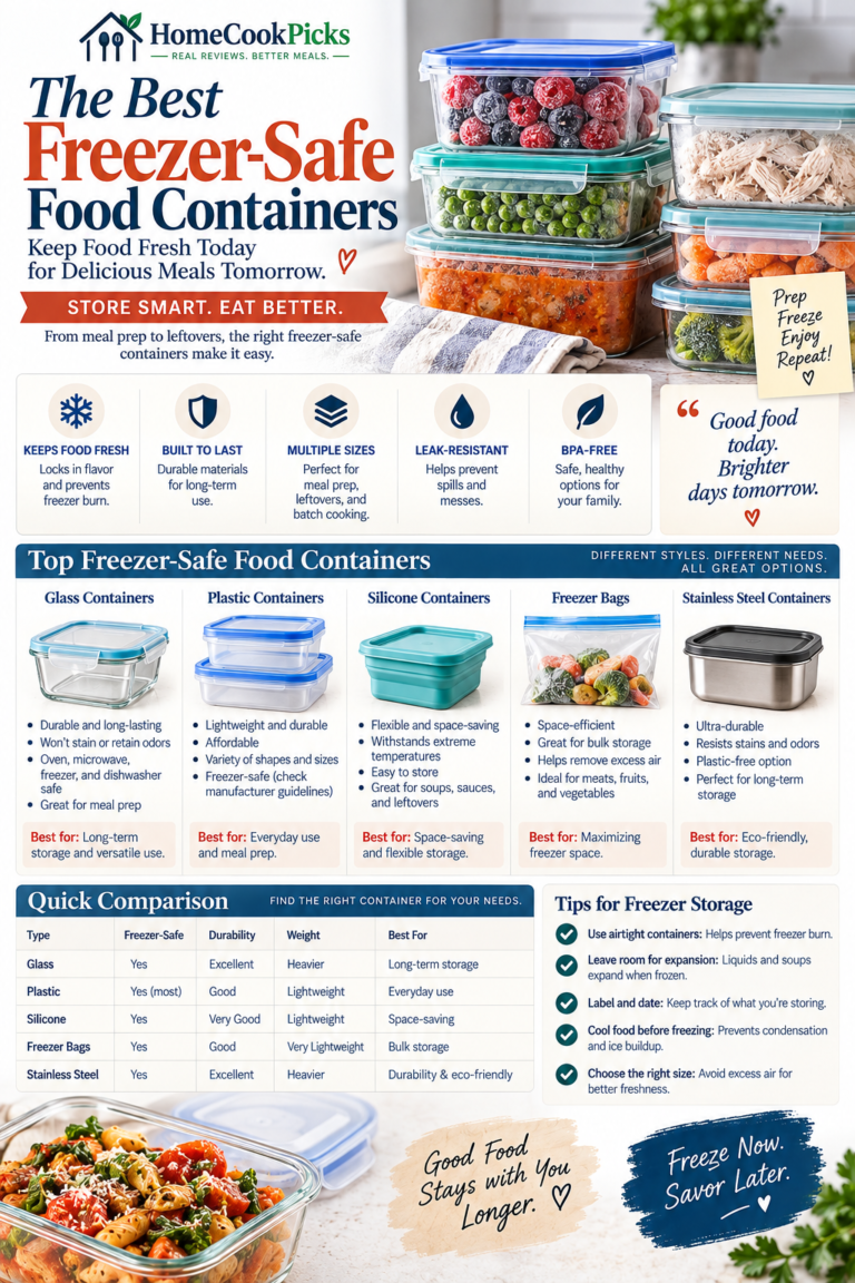 Best Freezer-Safe Food Containers