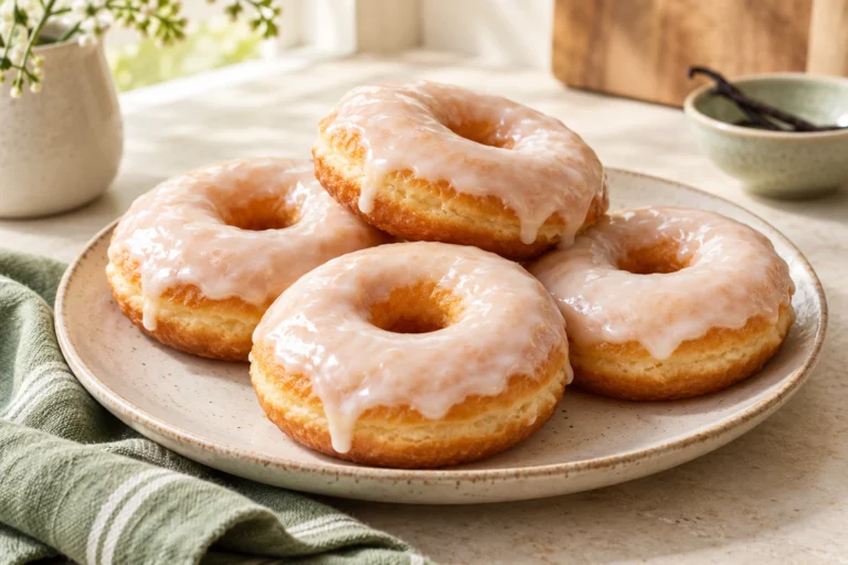 Air Fryer Donuts with Glaze