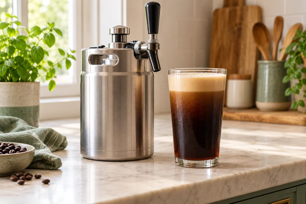 Kitchen equipment illustration for Best Nitro Cold Brew Systems