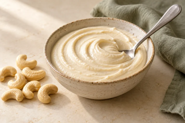 Homemade Cashew Cream — Silky, Versatile Dairy-Free Cream
