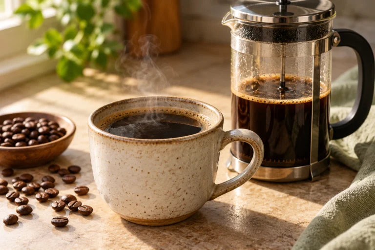 Classic French Press Coffee