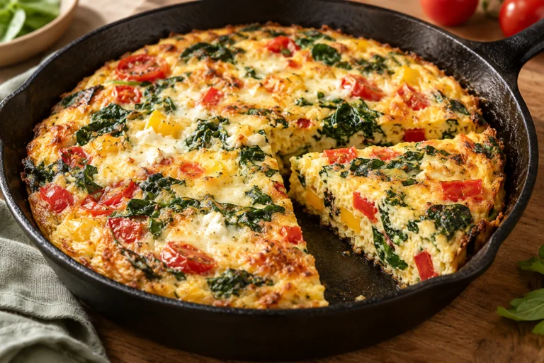 Cast Iron Frittata with Vegetables