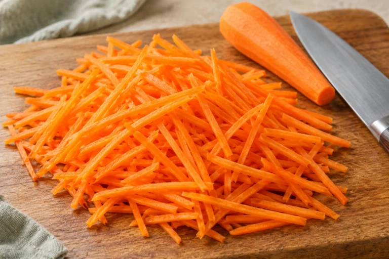 Julienne Carrots for Stir Fry
