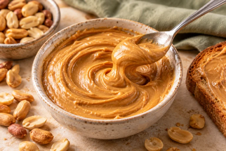 Homemade Peanut Butter (Blender Method)