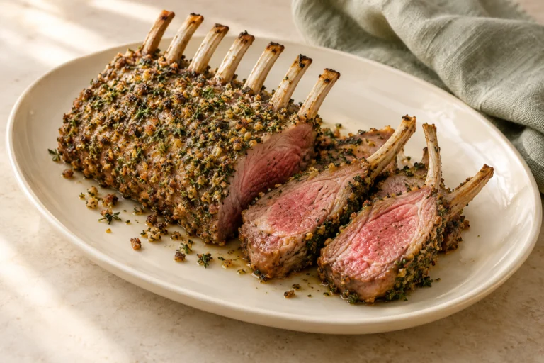 Herb-Crusted Rack of Lamb