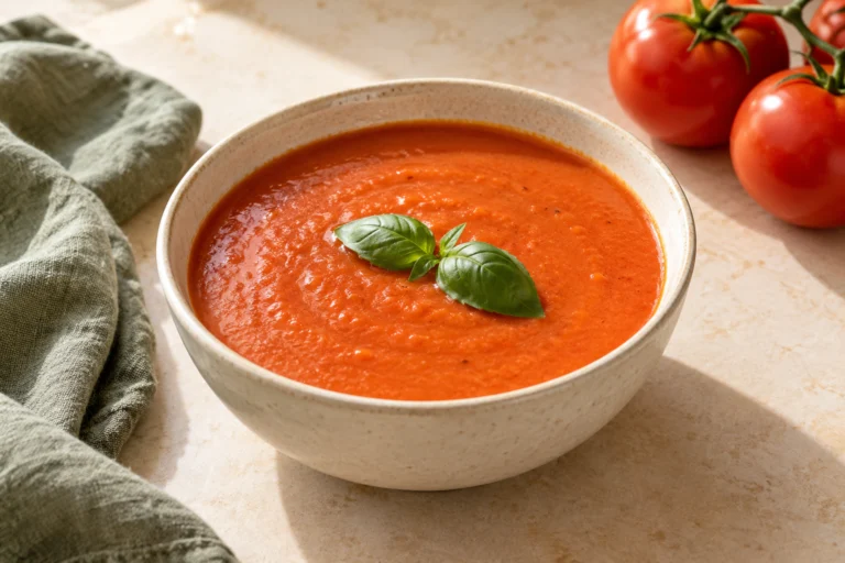 Creamy Tomato Basil Soup