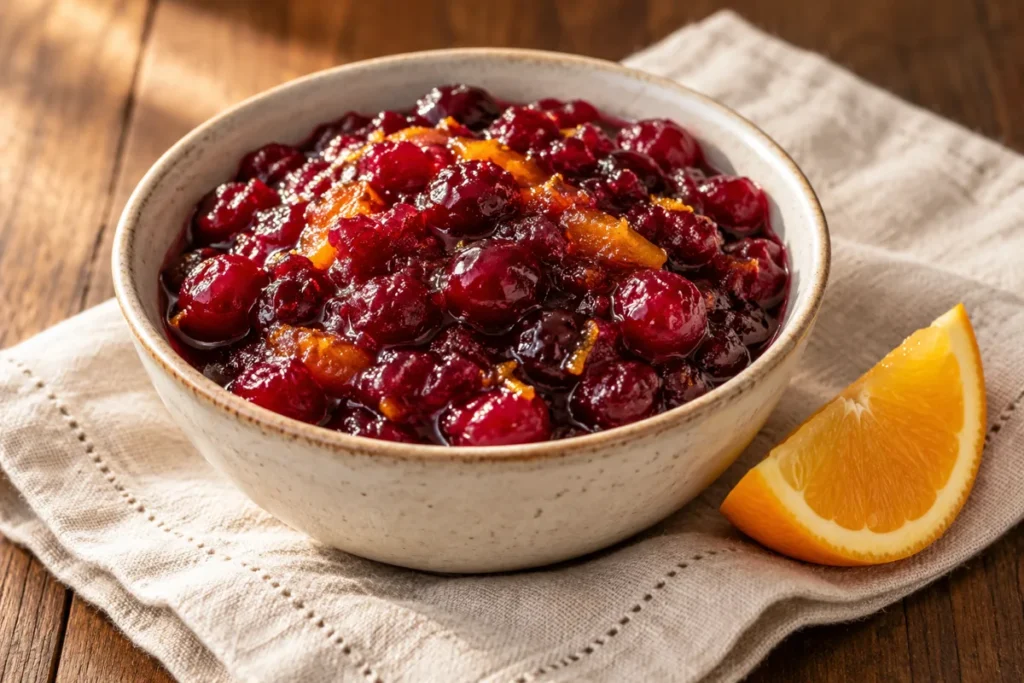 Cranberry-Orange Sauce — finished-dish illustration